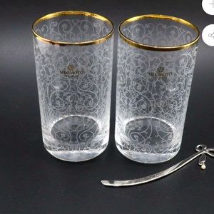 Mikimoto muddler Pearl and silver